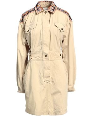 Etro Beaded Twill Shirt Dress - Natural