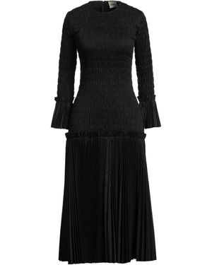 KHAITE Midi Dress Cotton - Black