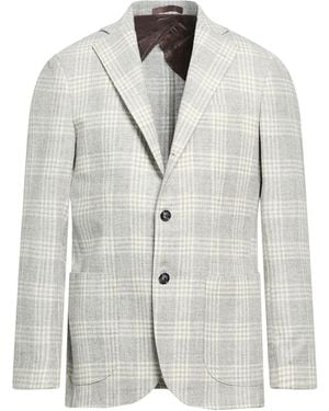 Barba Napoli Light Blazer Alpaca Wool, Virgin Wool, Polyester - Grey