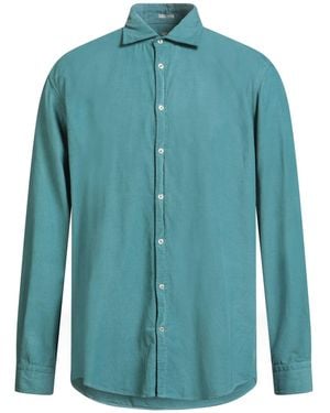 Massimo Alba Shirt Cotton - Blue