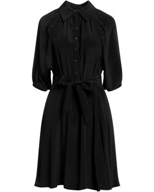 The Kooples Midi-Kleid - Schwarz