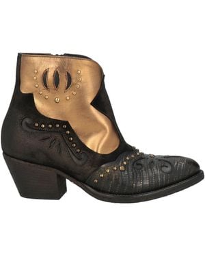 Strategia Ankle Boots Leather - Black