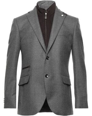 Luigi Bianchi Suit Jacket - Gray