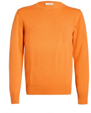 BORGONERO Pullover - Orange