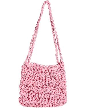 NOTHING EVERYTHING Handbag Textile Fibers - Pink
