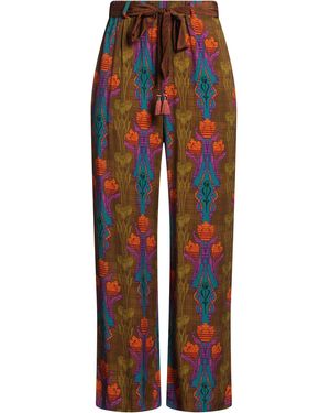 WU'SIDE Military Pants Viscose - Red