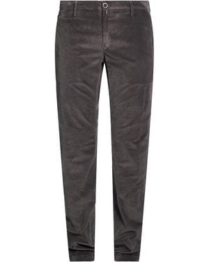 Jacob Cohen Charcoal Pants Cotton, Modal, Elastane, Polyester - Gray