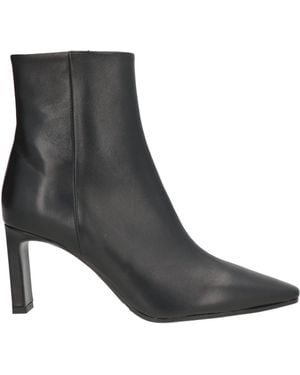 Bianca Di Ankle Boots Leather - Black
