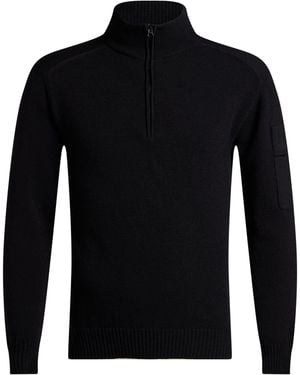 C.P. Company Sweater Polyamide, Wool, Polyester - Black
