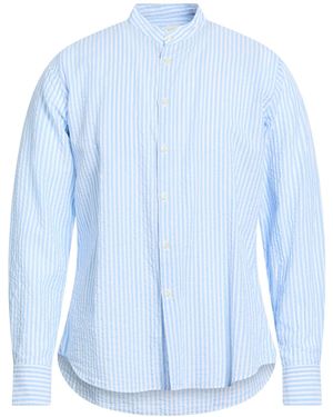GMF 965 Sky Shirt Cotton, Linen - Blue