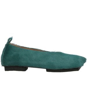フラットシューズ UMA WANG Woman Ballet flats Green US9091 UW430 Uma Wang Ballet flats and ballerina shoes for Women | Online