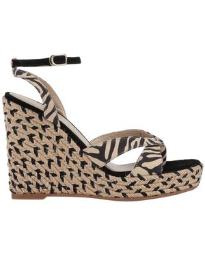 Mia Becar Espadrilles - Mettallic