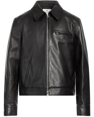 Courreges Jacket Cow Leather - Black