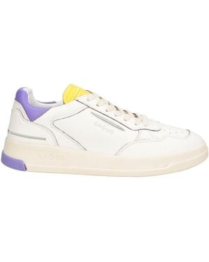 GHŌUD Trainers Leather - White