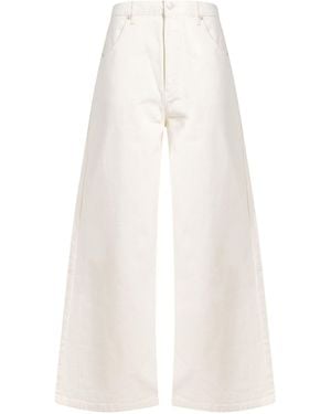 Officine Generale Jeans Cotton - White