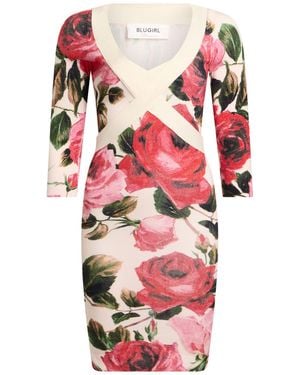 Blugirl Blumarine Mini Dress - Pink