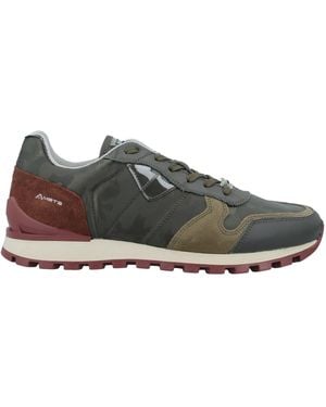 Ambitious Sneakers Soft Leather, Textile Fibers - Green