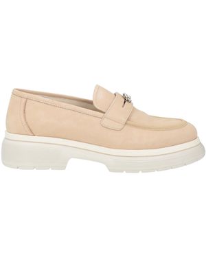 Keys Loafers Leather - Natural
