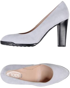 Tod's Court Shoes - Grey