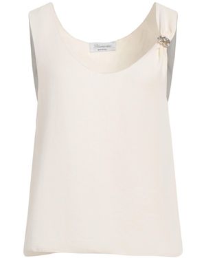 Blumarine Cream Top Polyester - Natural