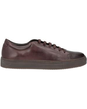 JEROLD WILTON Dark Sneakers Leather - Brown