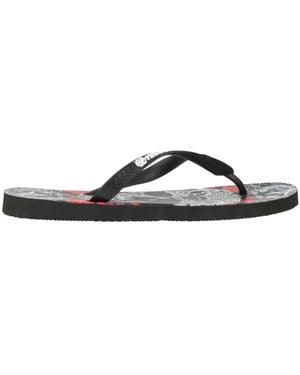 Philipp Plein Thong Sandal - Black