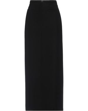 Courreges Maxi-Rock - Schwarz