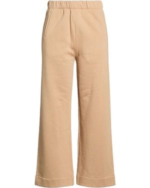 Ottod'Ame Camel Pants Cotton - Natural