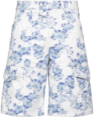 Isabel Marant Denim Shorts Cotton, Hemp - Blue