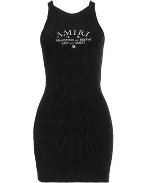 Amiri Mini Dress Cotton, Nylon - Black
