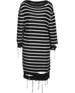MM6 by Maison Martin Margiela Midi Dress - Black