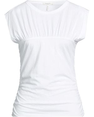 Rag & Bone T-Shirt Cotton, Lyocell - White