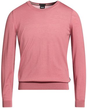 BOSS Sweater Virgin Wool - Pink