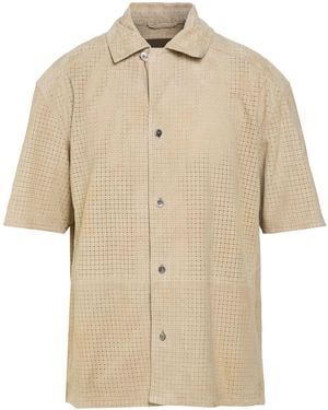 AllSaints Shirt Goat Skin - Natural
