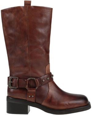 Emanuélle Vee Boot Leather - Brown