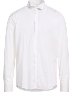 Manuel Ritz Shirt Cotton, Elastane - White