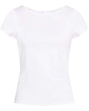 Alpha Studio T-Shirt Cotton, Elastane - White