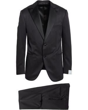 Caruso Suit Silk - Black