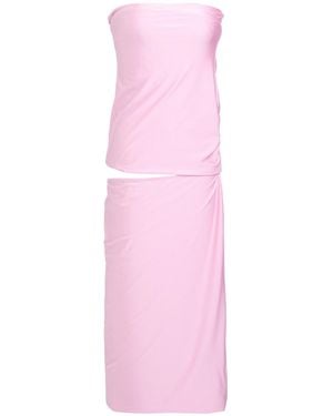 Sportmax Midi Dress Polyamide, Elastane - Pink