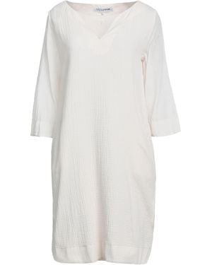 European Culture Mini Dress - White