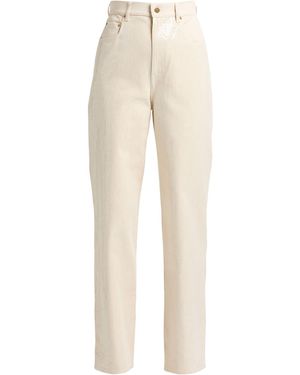 Golden Goose Jeans Cotton, Polyester - Natural