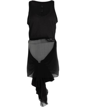 Masnada Top Cotton, Silk - Black