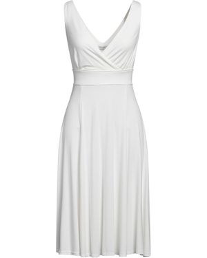 Fly Girl Midi Dress Viscose, Elastane - White