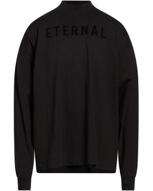 Fear Of God T-Shirt Cotton - Black
