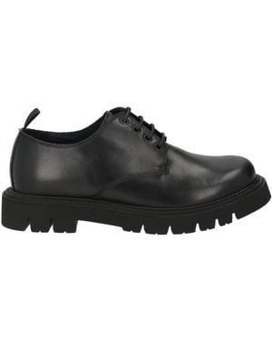 Seboy's Lace-Up Shoes Leather - Black