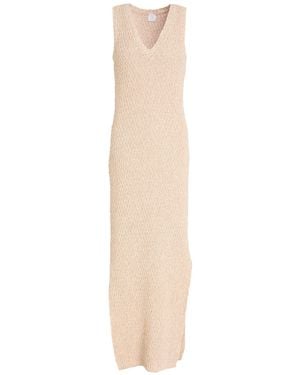 Eleventy Maxi Dress Cotton, Polyamide - White