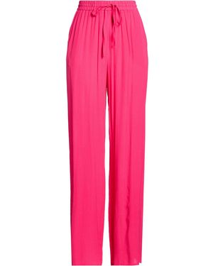 Beatrice B. Fuchsia Pants Viscose - Pink