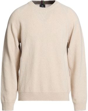 Paul Smith Jumper Merino Wool - Natural