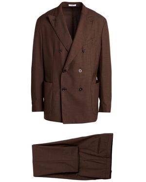 Boglioli Suit Virgin Wool, Silk - Brown