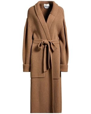 Sa Su Phi Cardigan Merino Wool, Cashmere - Brown